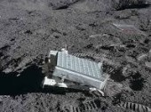 mirror array on moon
